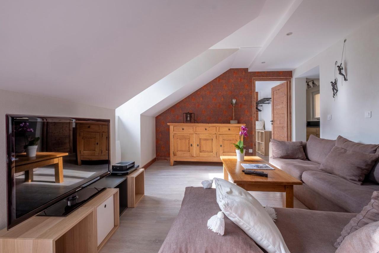L'Appart 52, Magnifique Duplex En Plein Coeur De Chamonix-Mont-Blanc Exterior foto