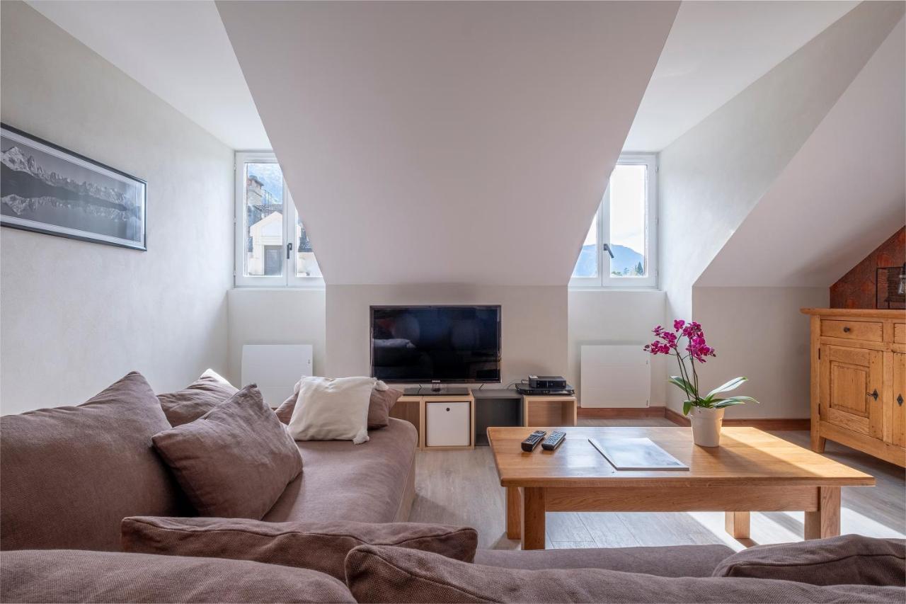 L'Appart 52, Magnifique Duplex En Plein Coeur De Chamonix-Mont-Blanc Exterior foto
