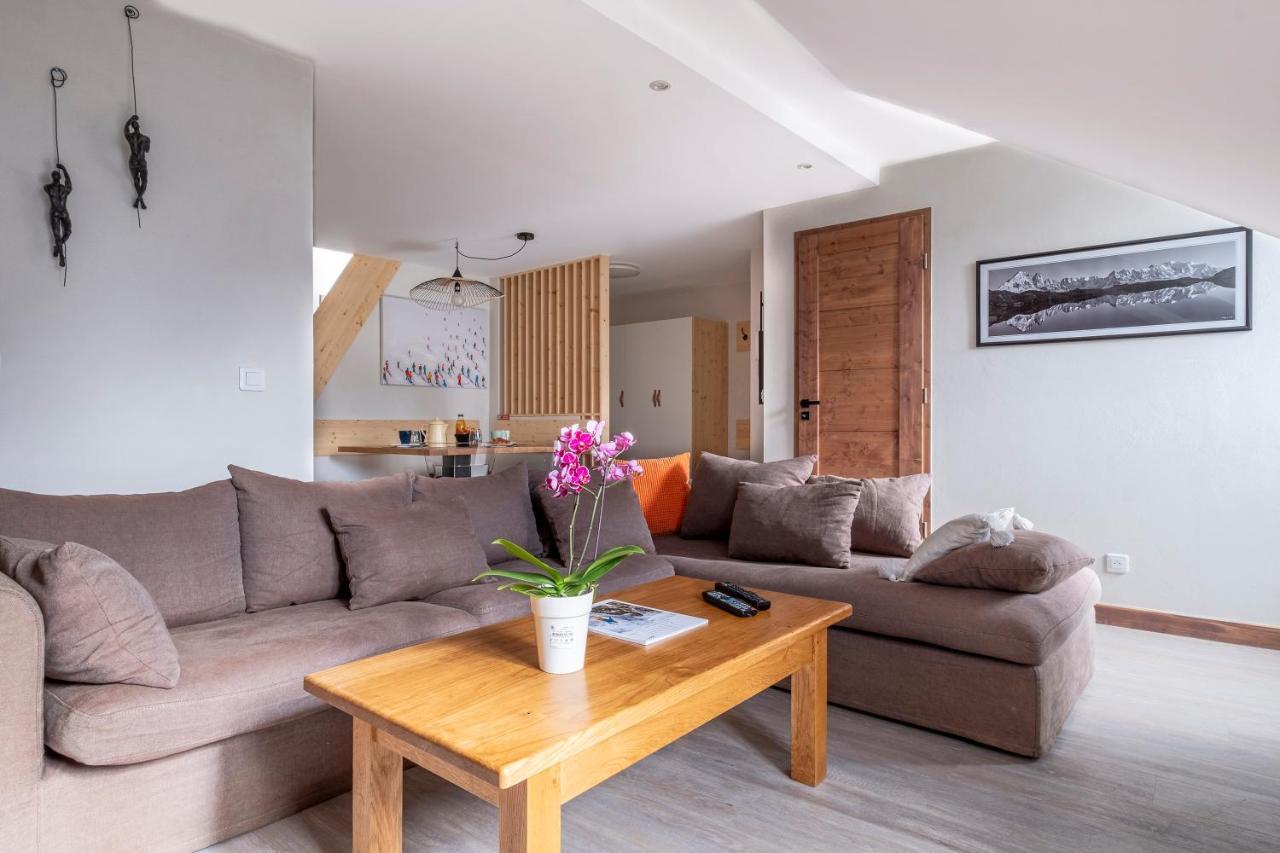 L'Appart 52, Magnifique Duplex En Plein Coeur De Chamonix-Mont-Blanc Exterior foto